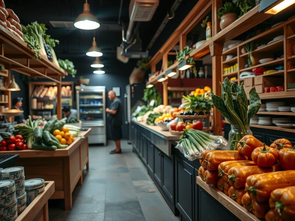 Mercado local inspiración